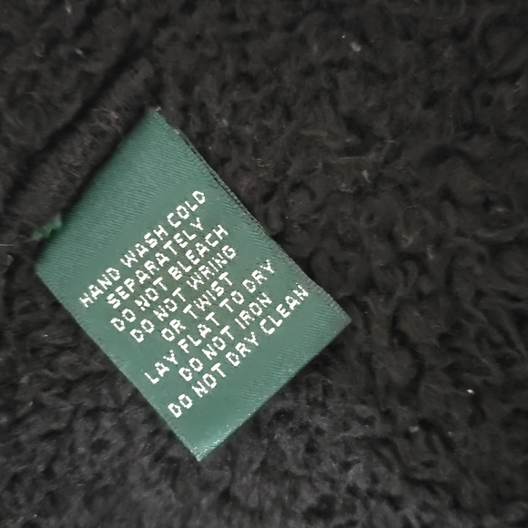 Ralph Lauren Black Leather Moto Jacket with Asymmetrical Zipper XL - Picture 7 of 9